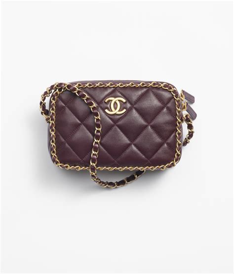 chanel tassen bruin|Klassieke 11.12 tas Lamsleer & bruin metaal Bordeaux .